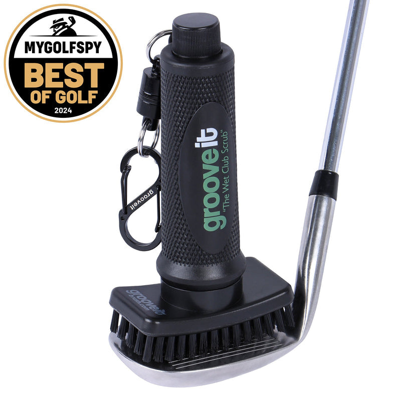 Grooveit Brush – Patented Leak-Proof Golf Club Cleaner | Grooveit